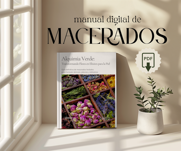 Alquimia Verde: Transformando Flores en Elixires para la Piel - Guía definitiva de macerados herbales para formular skincare, jabones y bálsamos